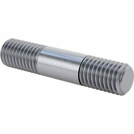 BSC PREFERRED Vibration-Resistant Threaded on Both Ends Steel Stud 5/8-11 Thread 3 Long 91563A306